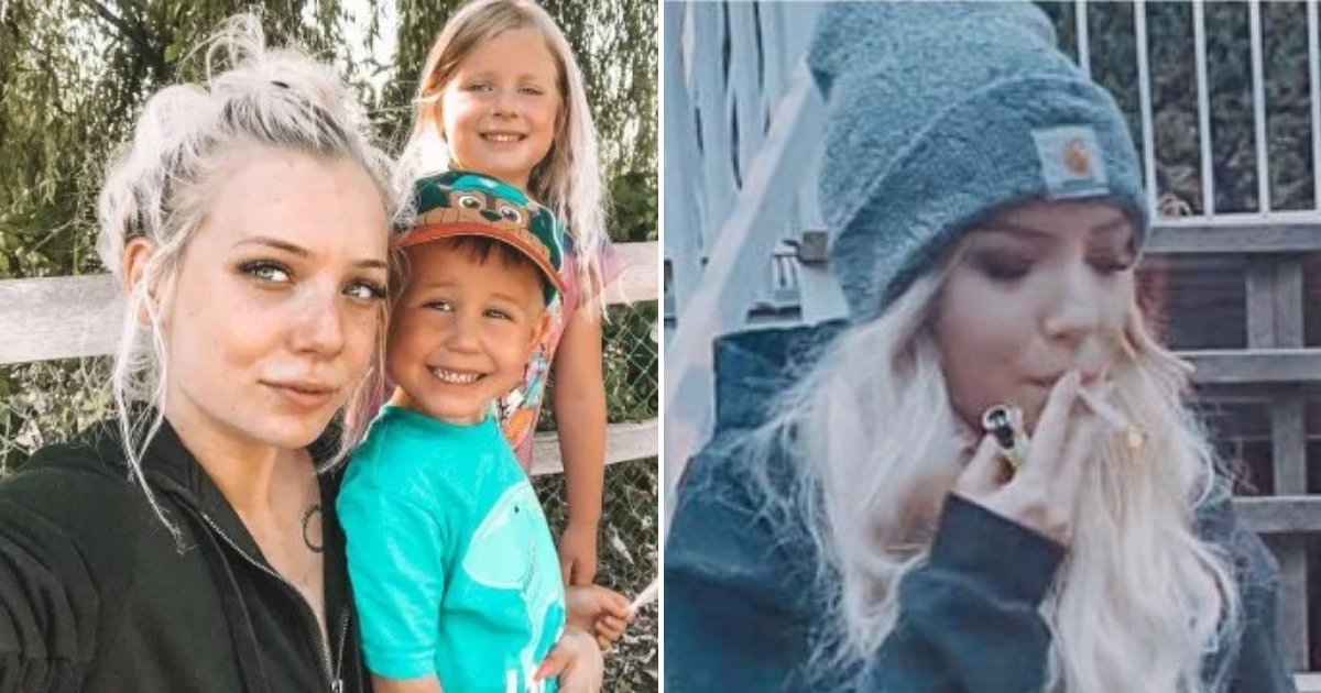 caitlin5.png?resize=412,275 - Mother Slammed Online After Saying Smoking Daily Makes Her A 'Better Mom'