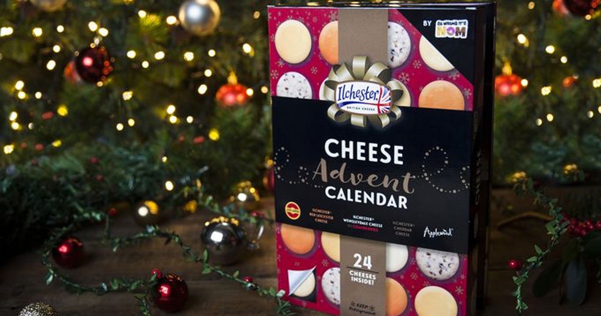 cheese advent calendars are coming back this christmas.jpg?resize=1200,630 - Cheese Advent Calendars Are Coming Back This Christmas