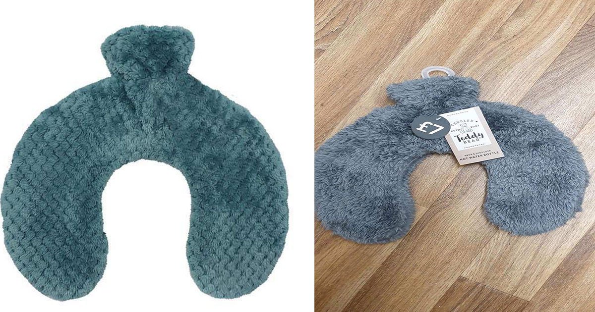 dunelm released a hot water bottle to wrap around your neck and shoulders to warm yourself up.jpg?resize=412,232 - Warm Yourself Up With This Neck And Shoulder Hot Water Bottle