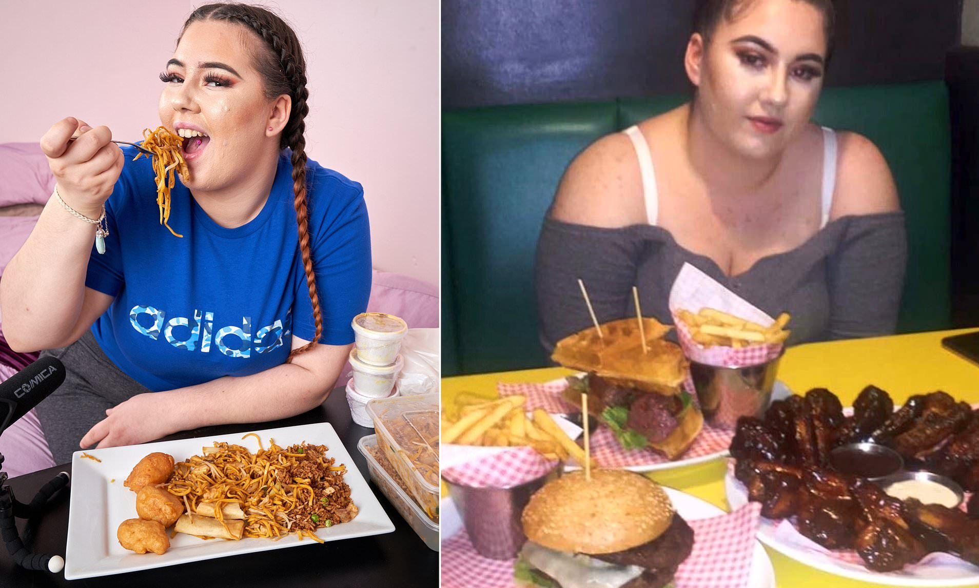 e3.jpg?resize=412,232 - A Woman Eats 5,000-Calorie Meals In Hopes To Becoming A Youtube Star