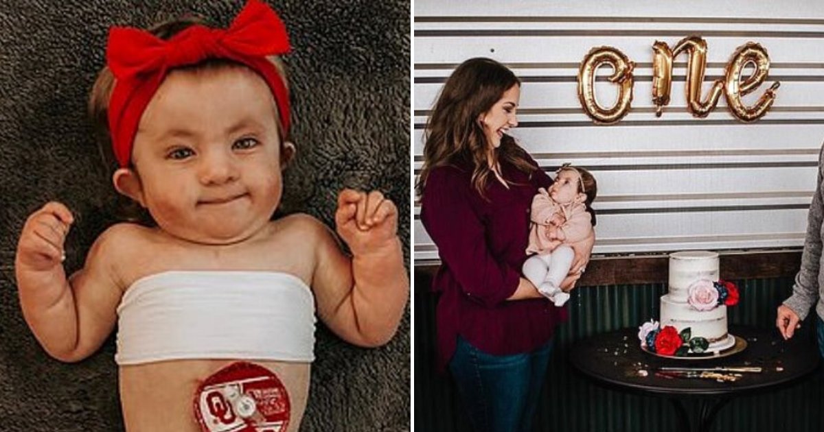 harper7.png?resize=412,275 - Baby Girl Given Only 5 Percent Chance Of Survival Celebrates First Birthday