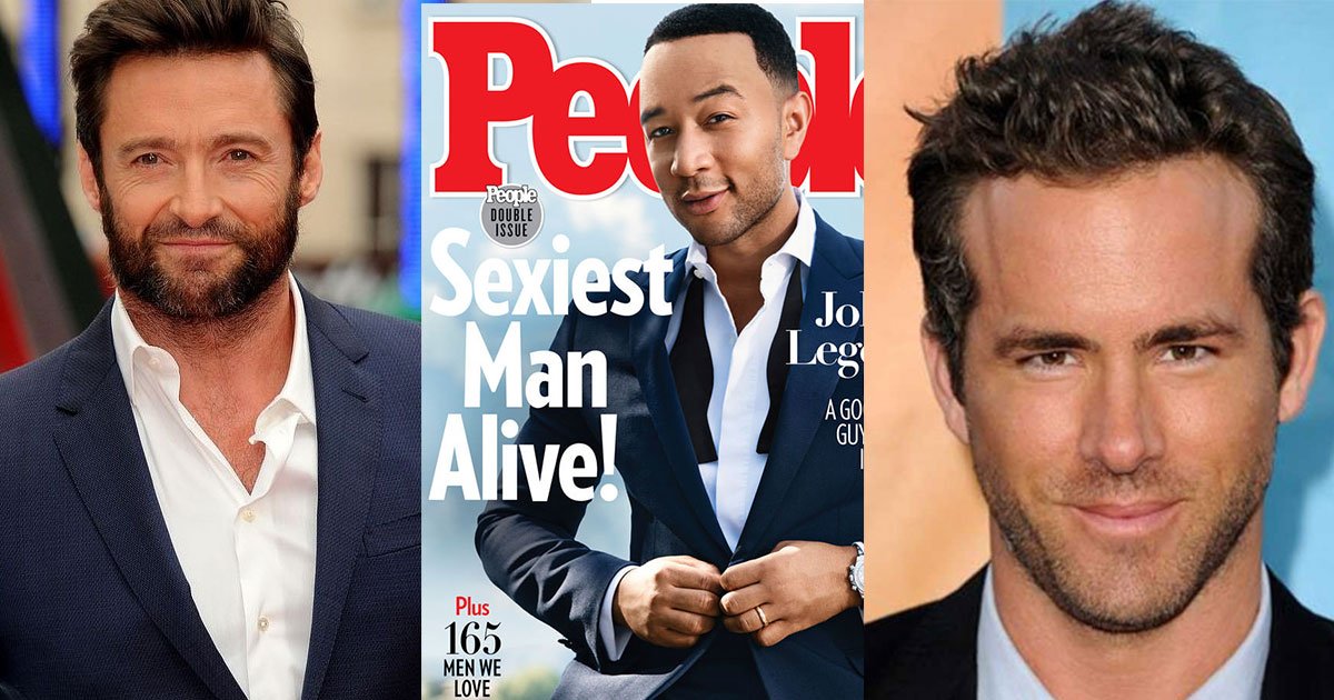 hugh jackman congratulated john legend on sexiest man alive and took a funny dig at ryan reynolds.jpg?resize=412,275 - Et l'homme le plus sexy du monde pour cette année 2019 est... John Legend