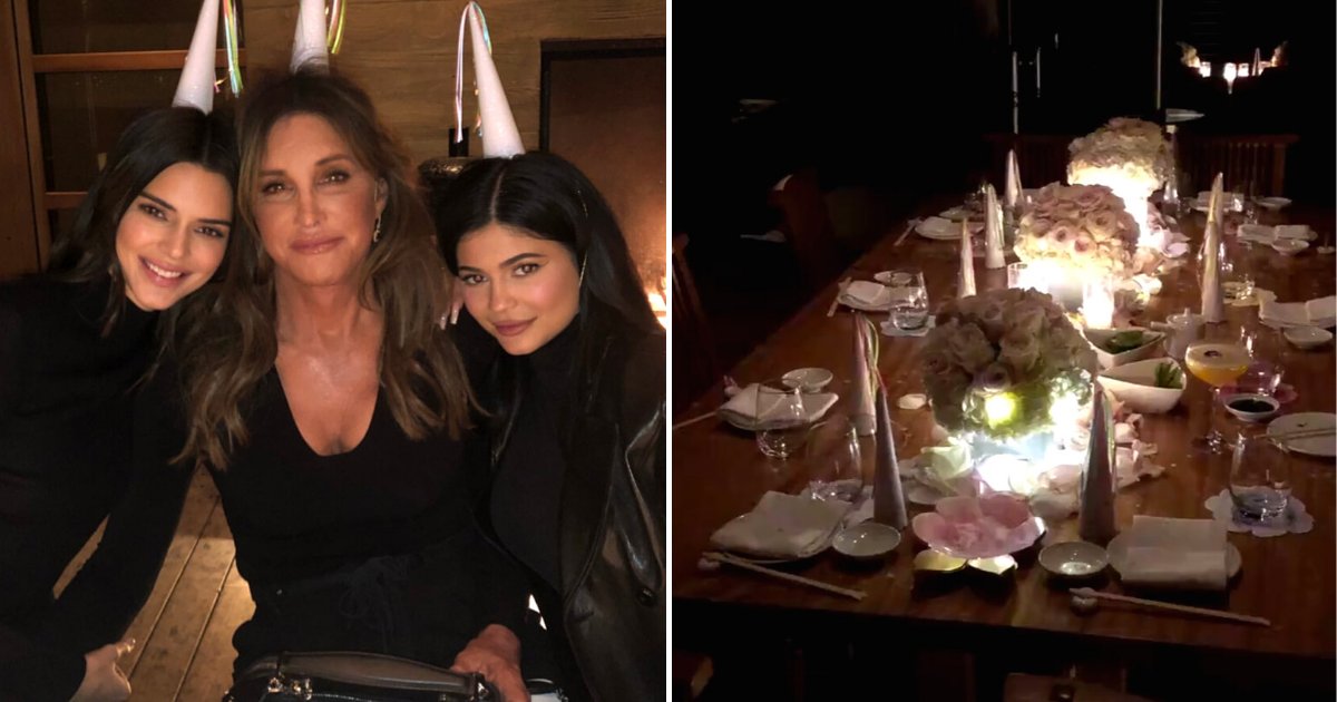 jenner7.png?resize=412,275 - Kylie Jenner a organisé un dîner pour le 70e anniversaire de Caitlyn Jenner