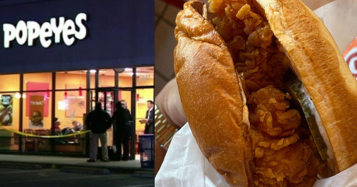 man stabbed the other after a fight over popeyes chicken sandwich.jpg?resize=412,275 - A Man Passed After Getting In An Argument Over Popeyes Chicken Sandwich