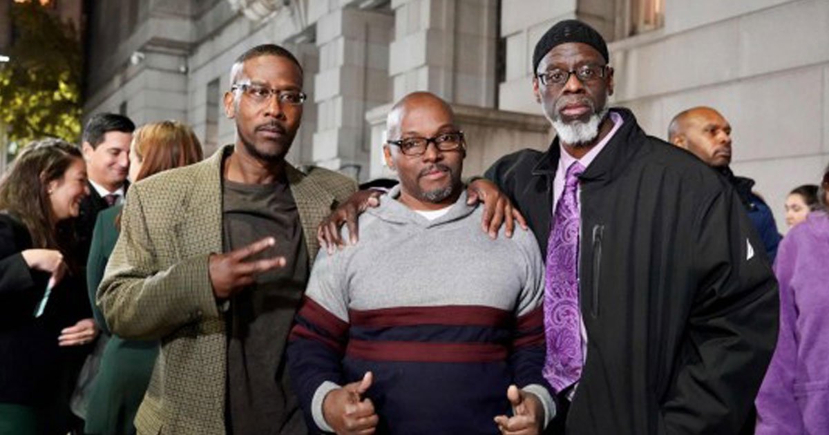 men wrongly convicted spent 36 years jail.jpg?resize=412,232 - Three Innocent Men - Who Spent 36 Years In Prison - Have Now Been Released