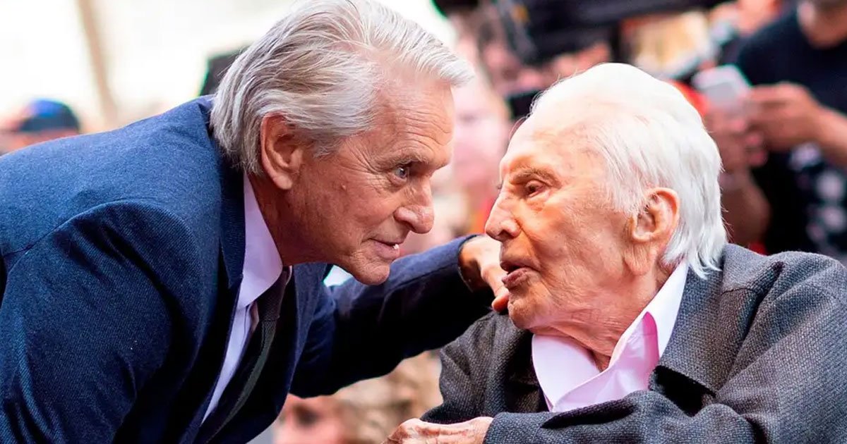 michael douglas revealed his father begged him not to throw a big party for his 103rd birthday.jpg?resize=1200,630 - Michael Douglas Revealed His Father Begged Him Not To Throw A Big Party For His 103rd Birthday
