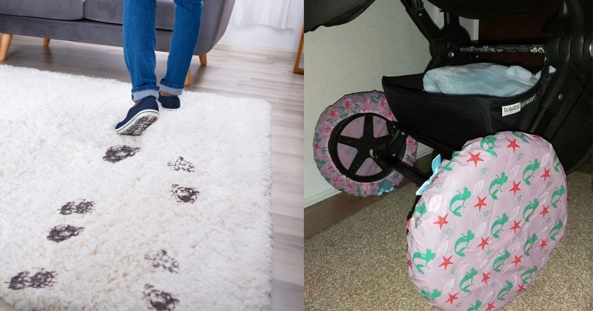 moms genius 1 trick to save your carpets from muddy pushchair wheels is winning the internet.jpg?resize=412,275 - Mom’s Genius $1 Trick To Save Carpets From Muddy Wheels