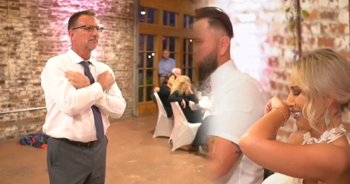 s3 7.jpg?resize=1200,630 - Dad Used Sign Language To Sing To His Daughter At Her Wedding Reception In An Emotional Performance
