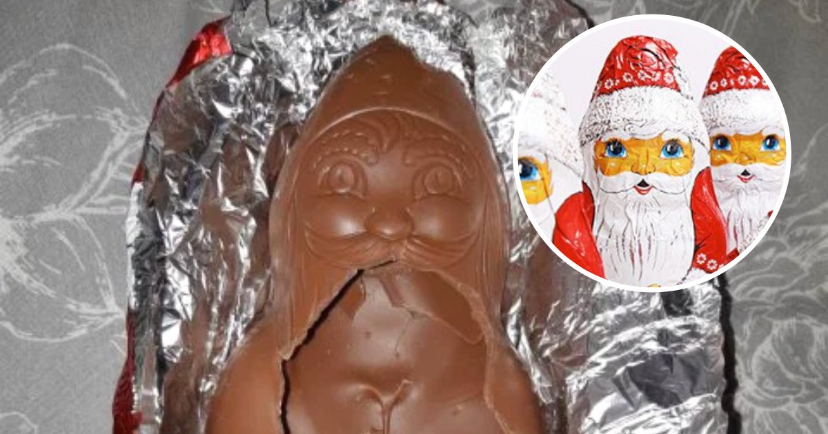 santa5.png?resize=1200,630 - Shopper Left In Stitches After Discovering Chocolate Santa Has A Willy