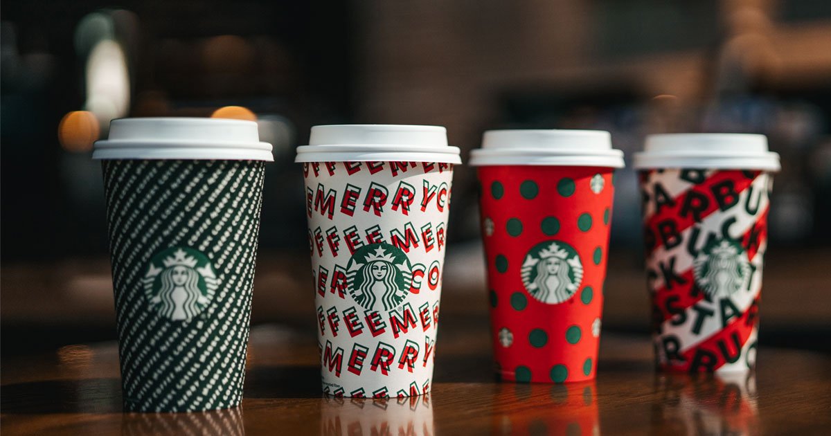 starbucks is bringing back its holiday cups in four new designs.jpg?resize=1200,630 - Starbucks Is Bringing Back Its Holiday Cups In 4 New Designs