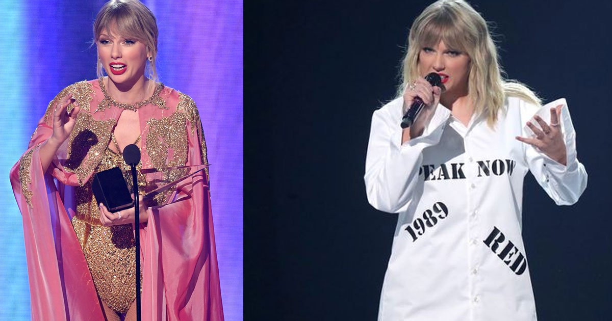 taylor swift revealed this year has been really complicated for her while picking up artist of the year at 2019 amas.jpg?resize=1200,630 - Taylor Swift s'exprime sur son année difficile aux American Music Awards après avoir reçu ses prix