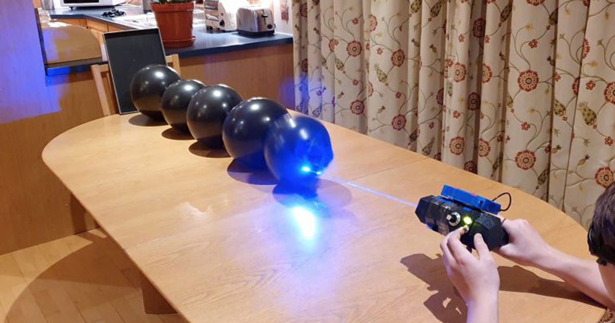 teen created laser gun.jpg?resize=1200,630 - Fifteen-Year-Old Created Home-Made Laser Gun Using A 3d Printer