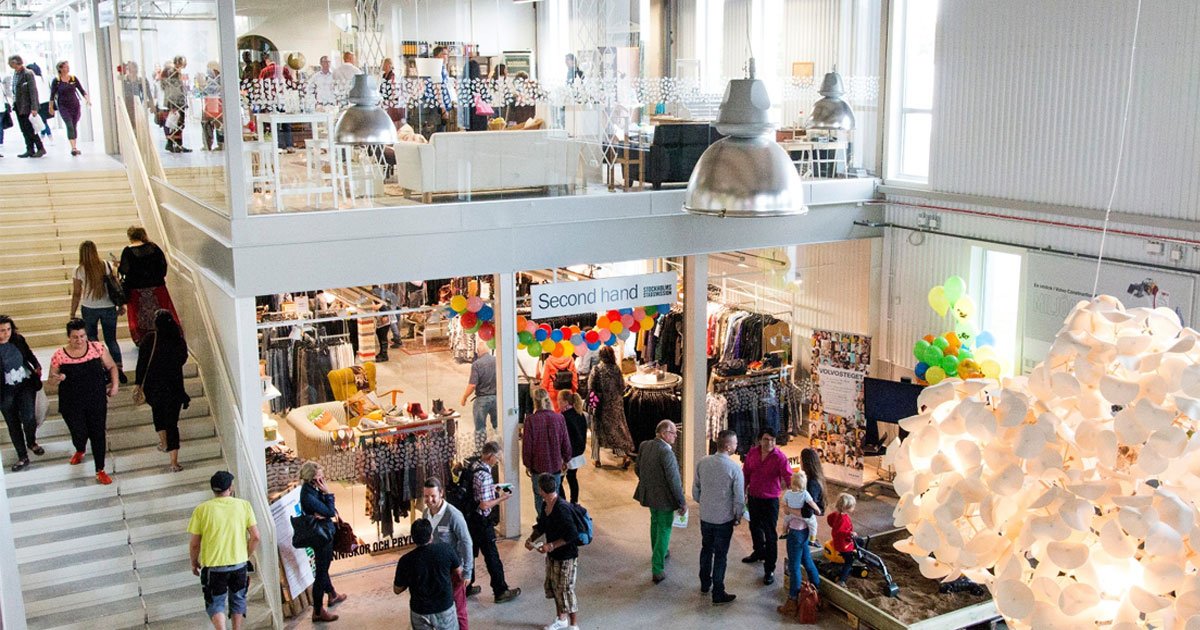 the worlds first recycling mall in sweden.jpg?resize=1200,630 - Ce centre commercial "d'occasion" est le premier au monde