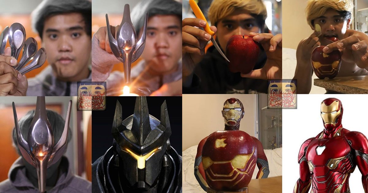 this genius guy creates cosplays out of the most unusual items and the result is amazing.jpg?resize=412,275 - This Genius Guy Created Cosplay Costumes Out Of The Most Unusual Items