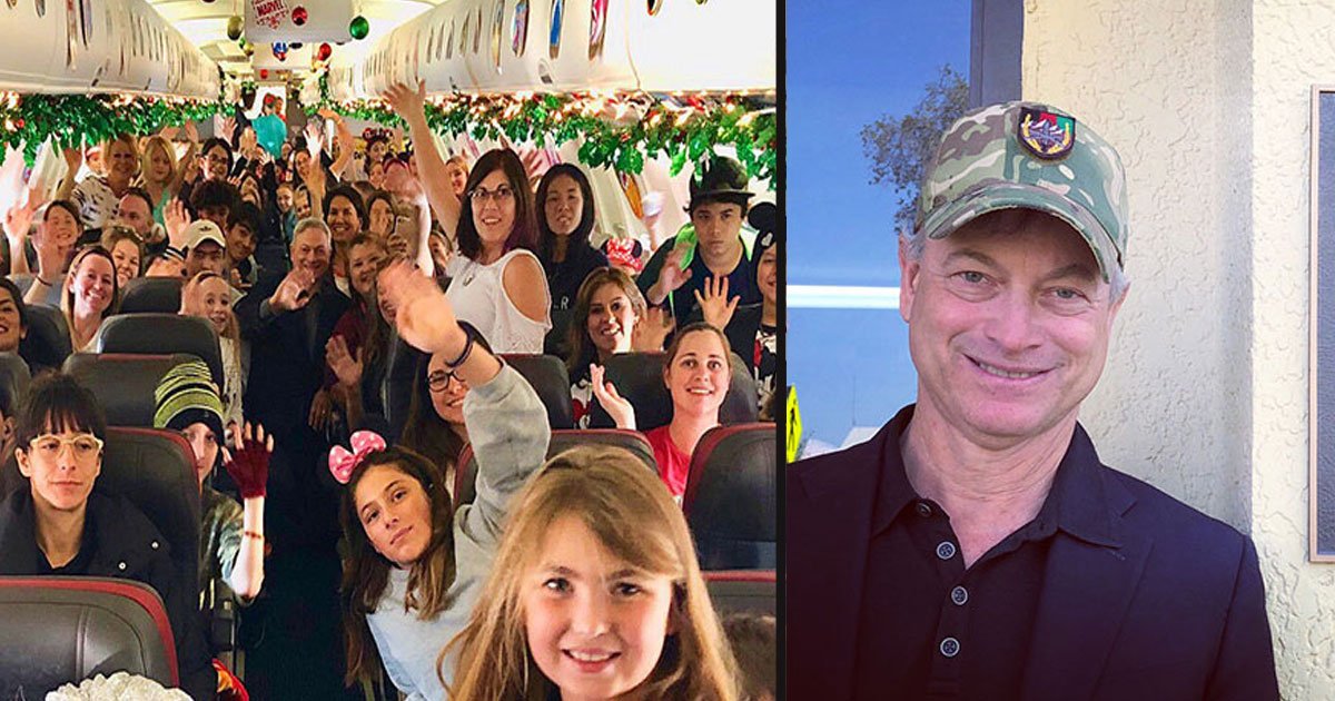 untitled 1 1.jpg?resize=412,275 - L'acteur Gary Sinise a emmené gratuitement à Disneyland plus de 1 000 enfants de soldats tombés au combat