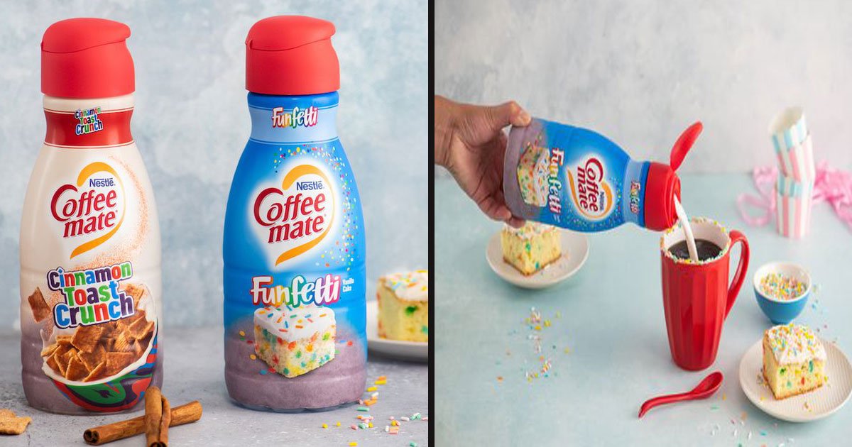 untitled 1 77.jpg?resize=412,275 - Coffee-Mate Is Launching 'Cinnamon Toast Crunch' And 'Funfetti' Creamers