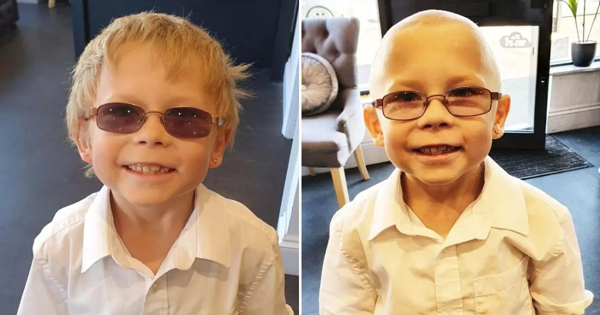 untitled design 39.png?resize=412,275 - Boy Shaved His Head To Support His Classmate Who Is Suffering From Cancer
