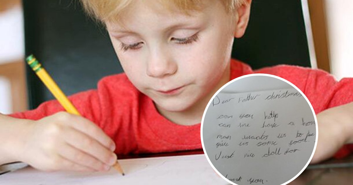 untitled design 51.png?resize=412,275 - 7-Year-Old Child Requested Food And A Home In Heartbreaking Letter To Santa