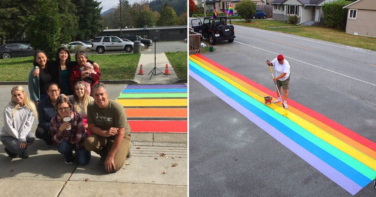 untitled design 58 1.png?resize=412,275 - Locals Painted Rainbow Crosswalks Around The City After Council Voted Them Down