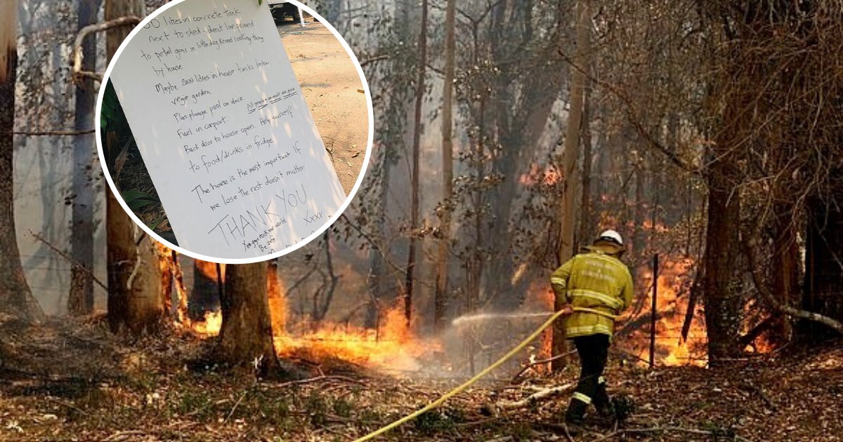 untitled design 6 1.png?resize=1200,630 - Family Left Touching Note To Firefighters After They Were Forced To Evacuate From Their House