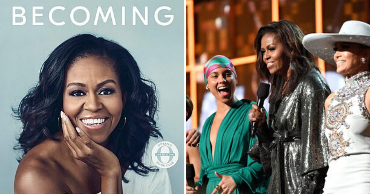 untitled design 66 1.png?resize=412,275 - Michelle Obama est nominée aux Grammy Awards pour son livre audio "Devenir"