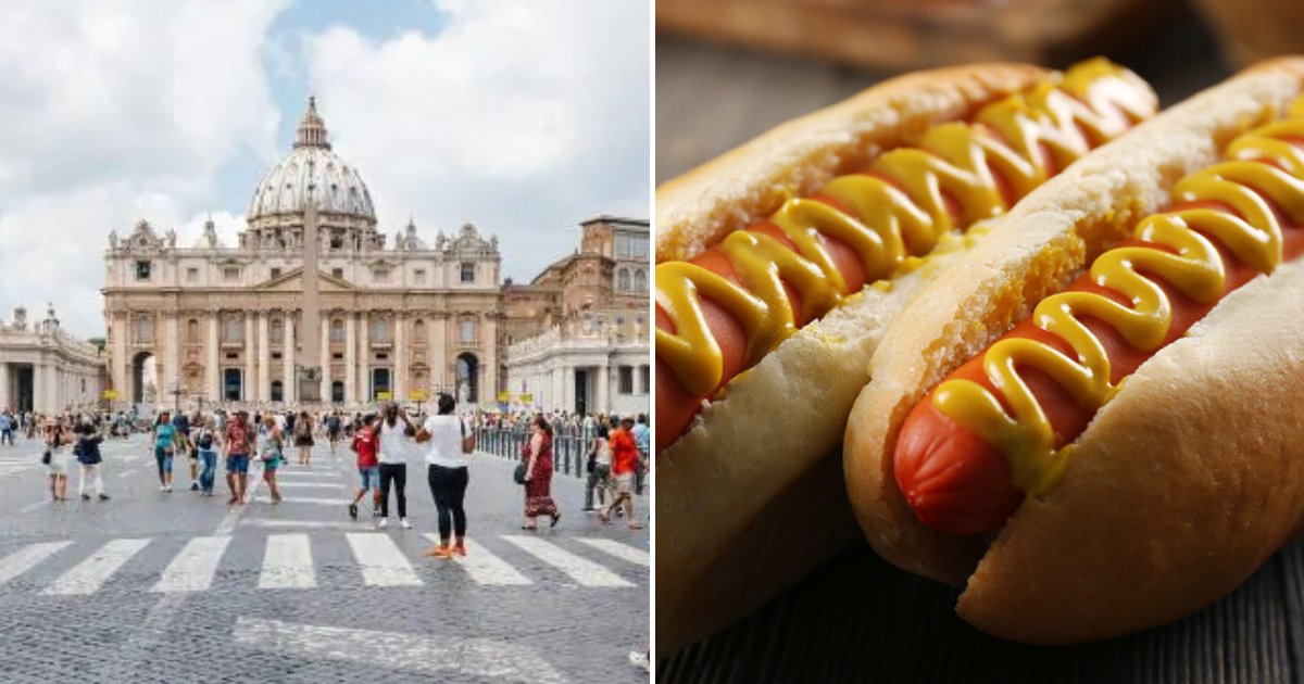vatican4.png?resize=1200,630 - Family Left Furious After Being Charged More Than $130 For 3 Hotdogs, Sandwich And 4 Drinks