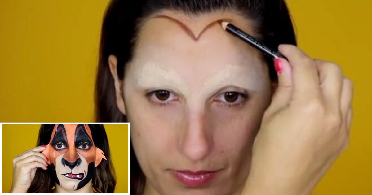y 1.png?resize=1200,630 - Makeup Artist Transformed Herself into ‘Scar’ From “The Lion King”