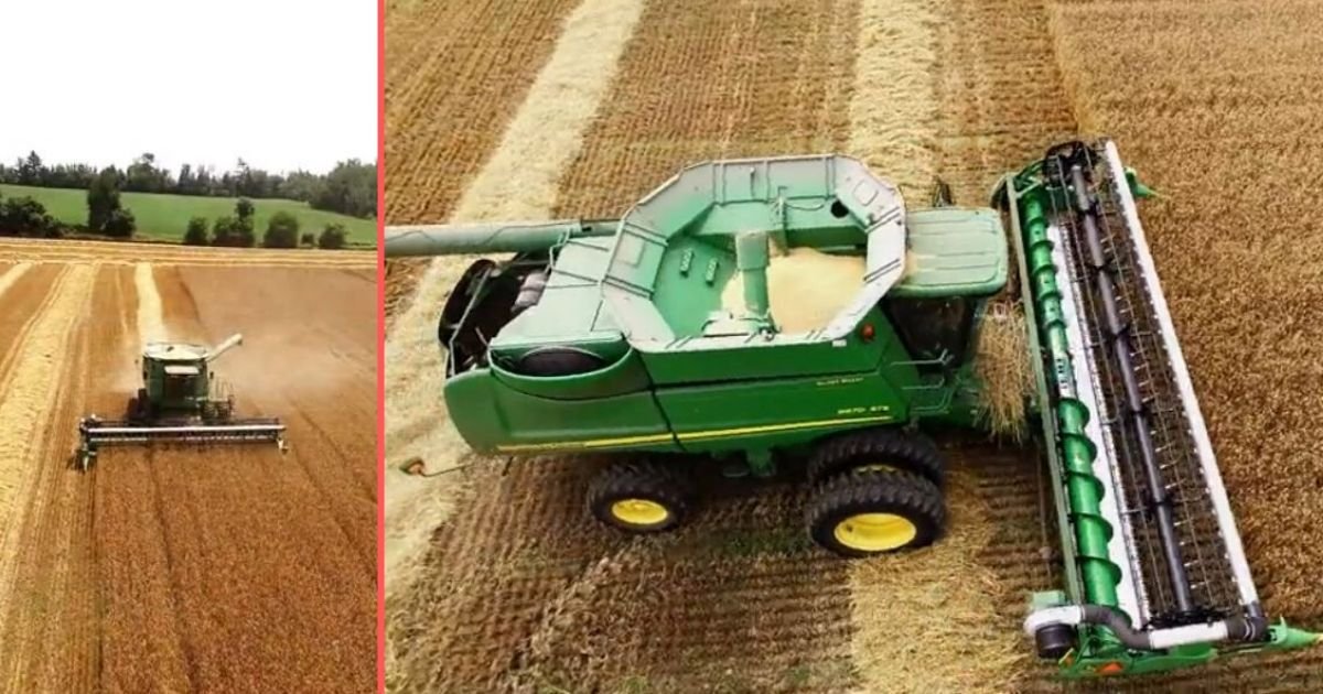 y1 9.jpg?resize=1200,630 - Mesmerizing Farm Machines Work In Harmony to Harvest Crops