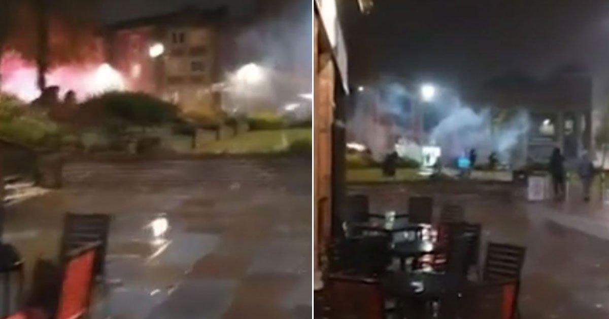 youth set off fireworks.jpg?resize=412,275 - Gang Of 40 Youths Set Off Multiple Fireworks In Coventry