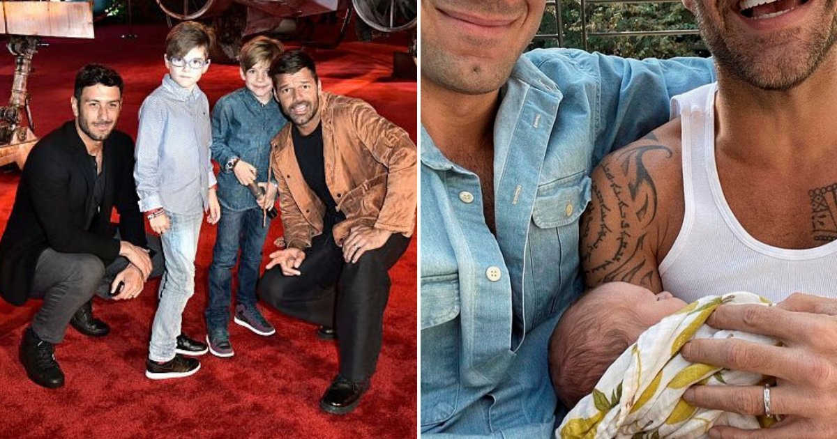 1 169.jpg?resize=412,275 - Ricky Martin Y Su Esposo Jwan Yosef Más Felices Que Nunca Luego Del Nacimiento De Su Cuarto Hijo