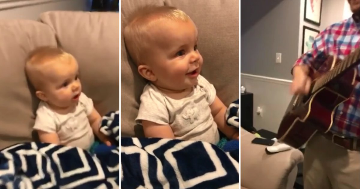 1 29.png?resize=412,232 - Toddler Listens to His Father Playing Guitar For The First Time