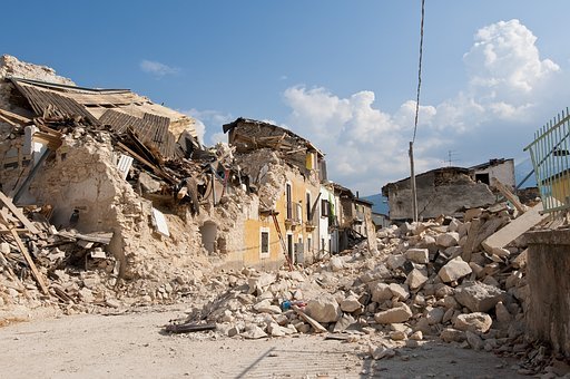 Earthquake, Rubble, Collapse, Disaster