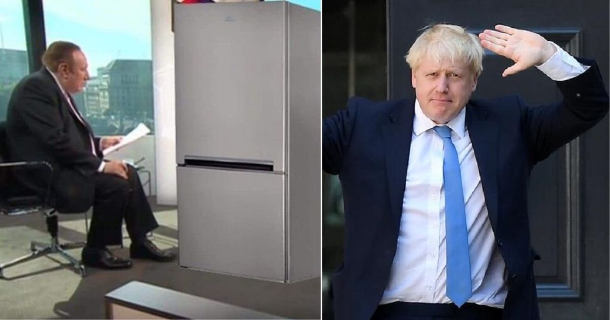 2 200.jpg?resize=412,275 - Boris Johnson, Prime Minister of UK Hides in The Refrigerator to Escape Interview On TV