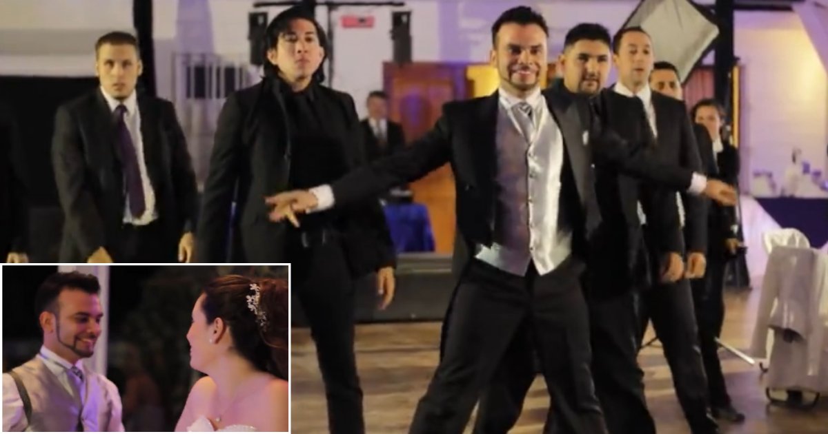 2 52.png?resize=412,275 - NSYNC Style Performance At Unforgettable Wedding