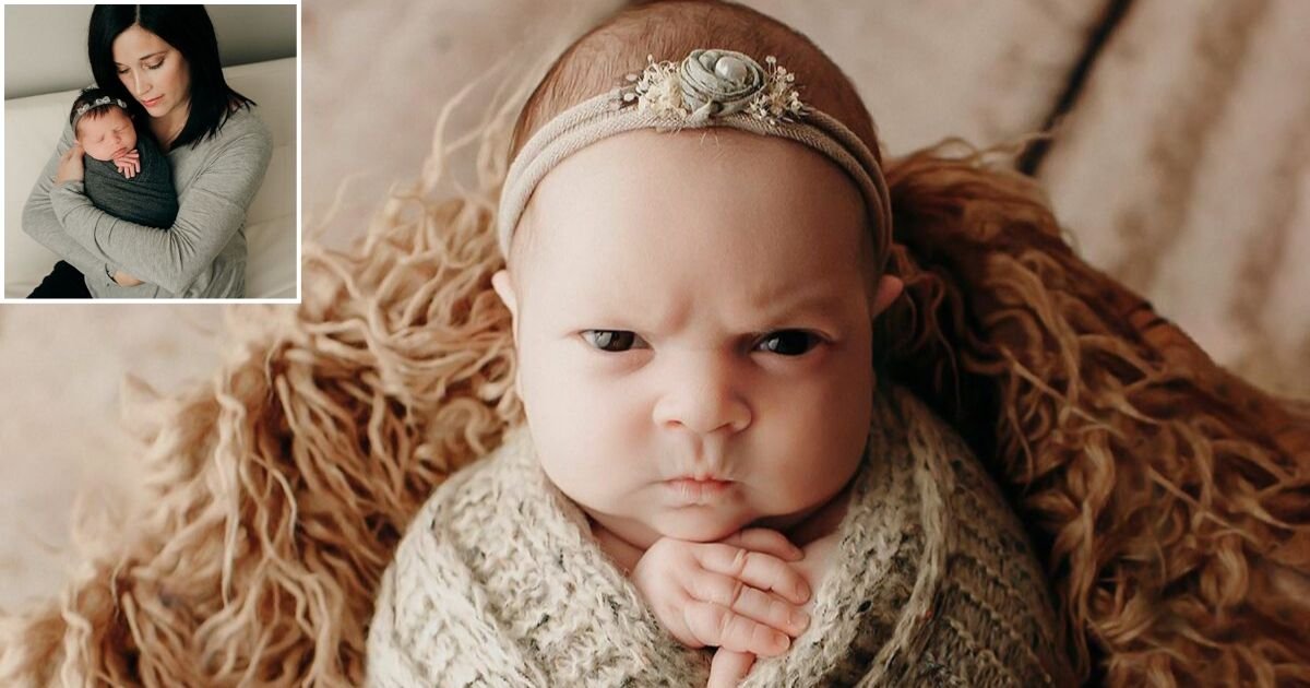 3 178.jpg?resize=412,275 - Baby Protesting Her Photoshoot With a Grumpy Face is Breaking The Internet