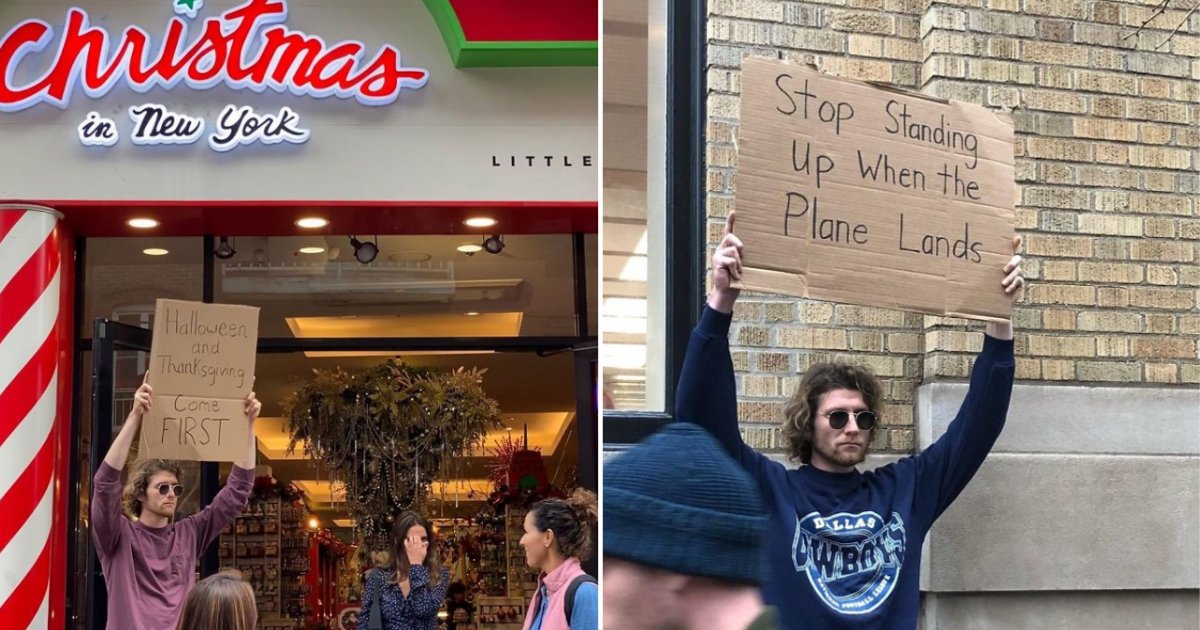 3 24.png?resize=1200,630 - Dude With Sign Is Going Viral on Instagram With His Weirdly Relatable Sign Boards