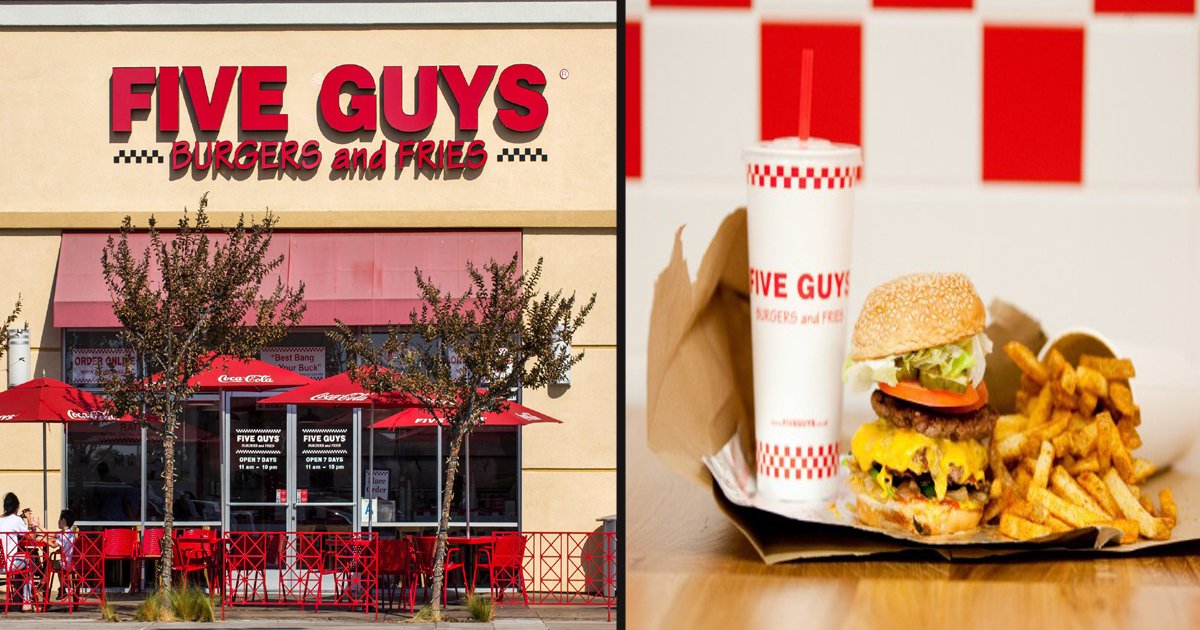 33 1.jpg?resize=1200,630 - Five Guys Is Giving Away Free Meals To Celebrate Its New Restaurant's Opening