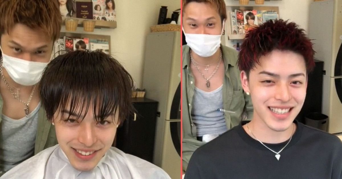 5 11.jpg?resize=412,275 - Skilled Japanese Barber Showed The Effect of A Good Haircut