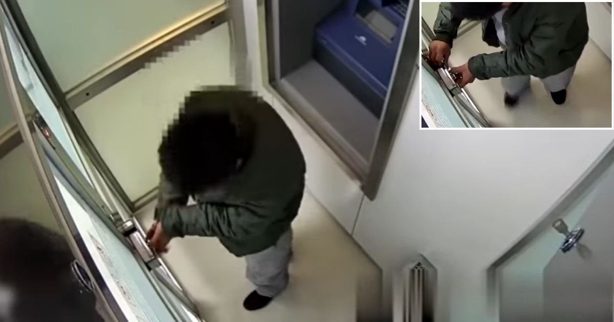 5 87.jpg?resize=412,232 - Robber Locks Himself Inside An ATM To Steel Money And Then Forgets How To Open The Lock Again