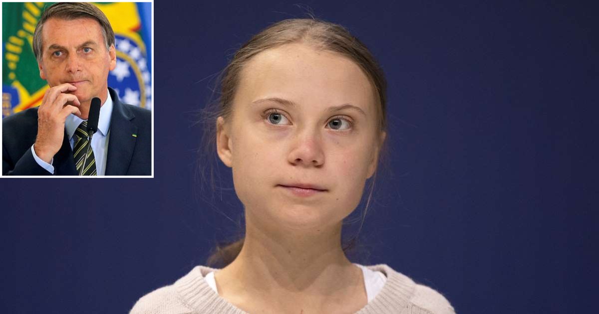 6 15.png?resize=412,275 - Brazil’s President Jair Bolsonaro Called Great Thunberg “A Little Brat”