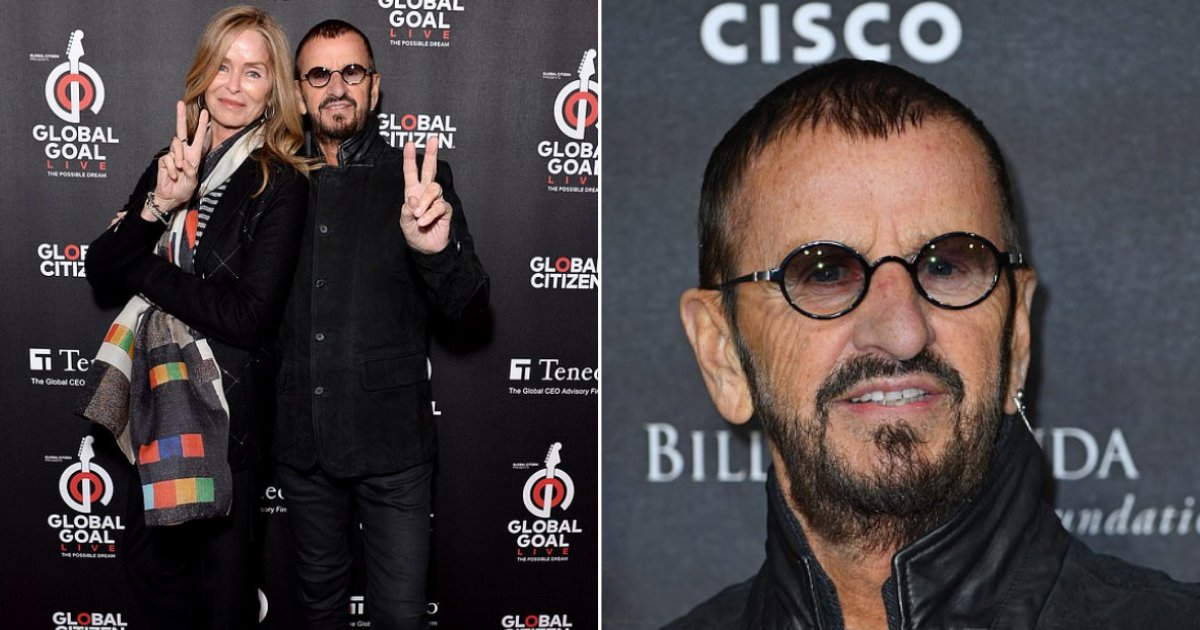 6 25.png?resize=1200,630 - 79 Year Old Ringo Starr Looked Stylish and Posed With Wife Barbara Bach