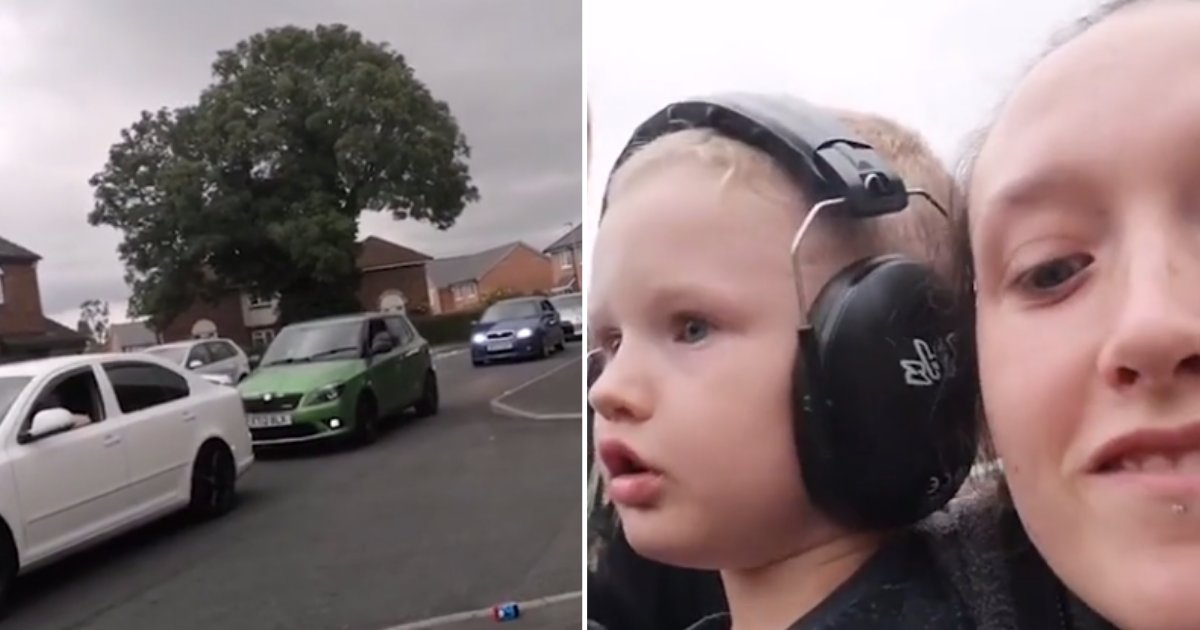 6 4.png?resize=412,275 - Autistic Boy’s Fourth Birthday Made Extra Special with 150 Cars Parading In Front of His House 