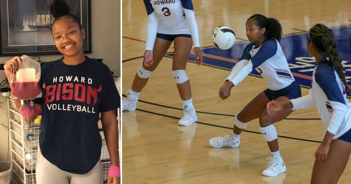 6 8.png?resize=412,275 - Volley Ball Player of Howard University Skipped The Final Match to Donate Stem Cells to a Complete Stranger