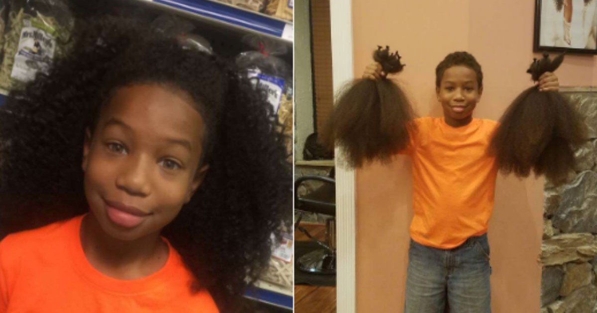 a 28.jpg?resize=412,275 - 8-Year-Old Boy Grew His Hair For 2 Years To Donate Them To Cancer Patients