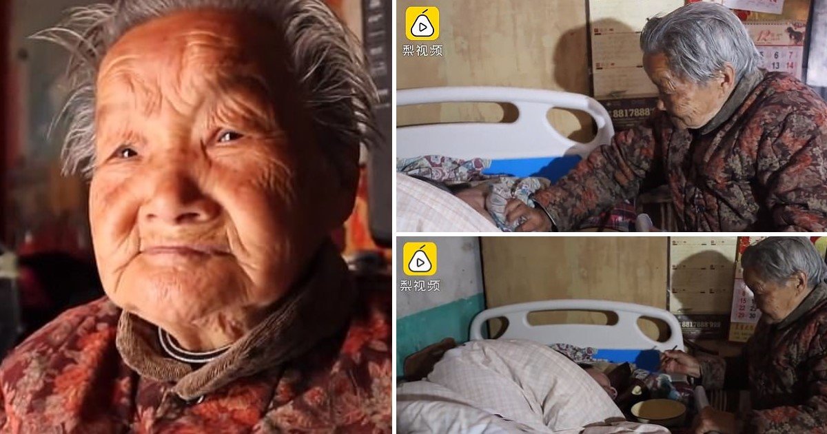 a 98.jpg?resize=1200,630 - Une mère de 84 ans s'occupe de son fils paralysé depuis 50 ans