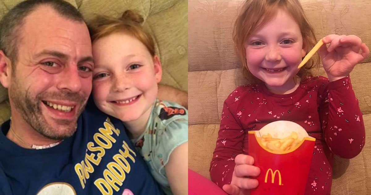 a dad made mcdonalds happy meal at home for his daughter.jpg?resize=1200,630 - A Dad Used Spare Packaging To Create Mcdonald's Happy Meal At Home For His Daughter