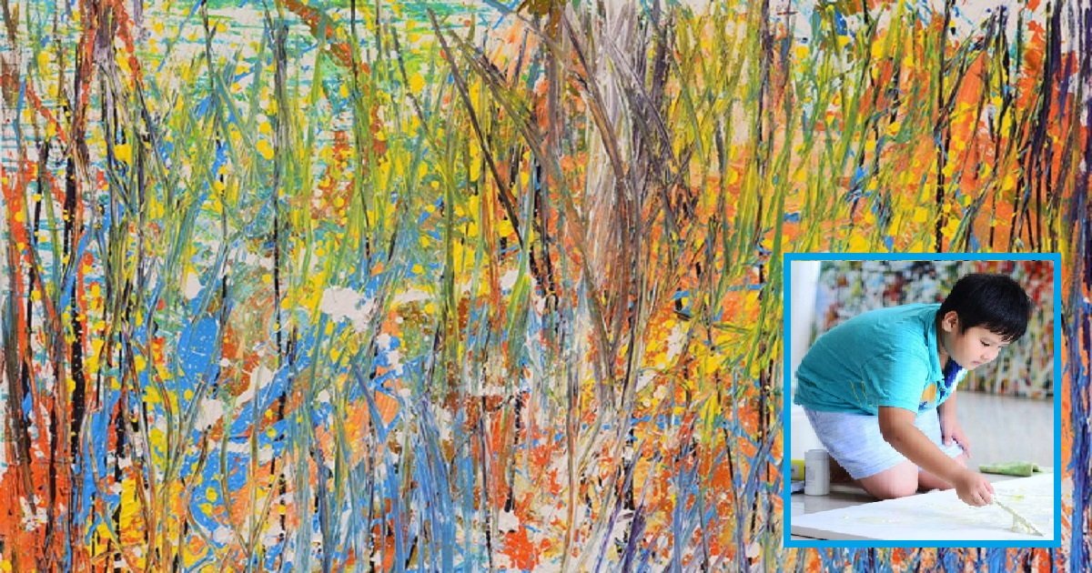 a3 3.jpg?resize=412,275 - 11-Year-Old Art Prodigy's Paintings Sell For As Much As $150,000 Each