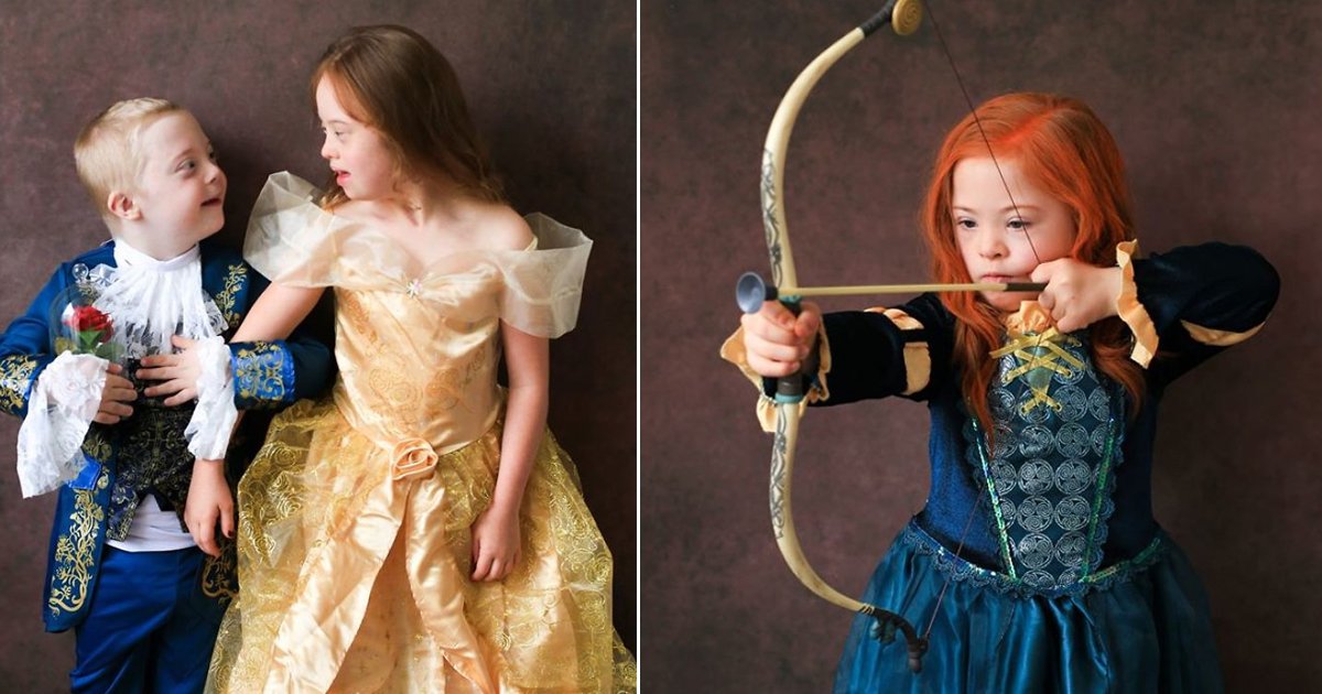 agagdasdg.jpg?resize=1200,630 - Children With Down Syndrome Dressed As Disney Characters For A Beautiful Awareness Campaign
