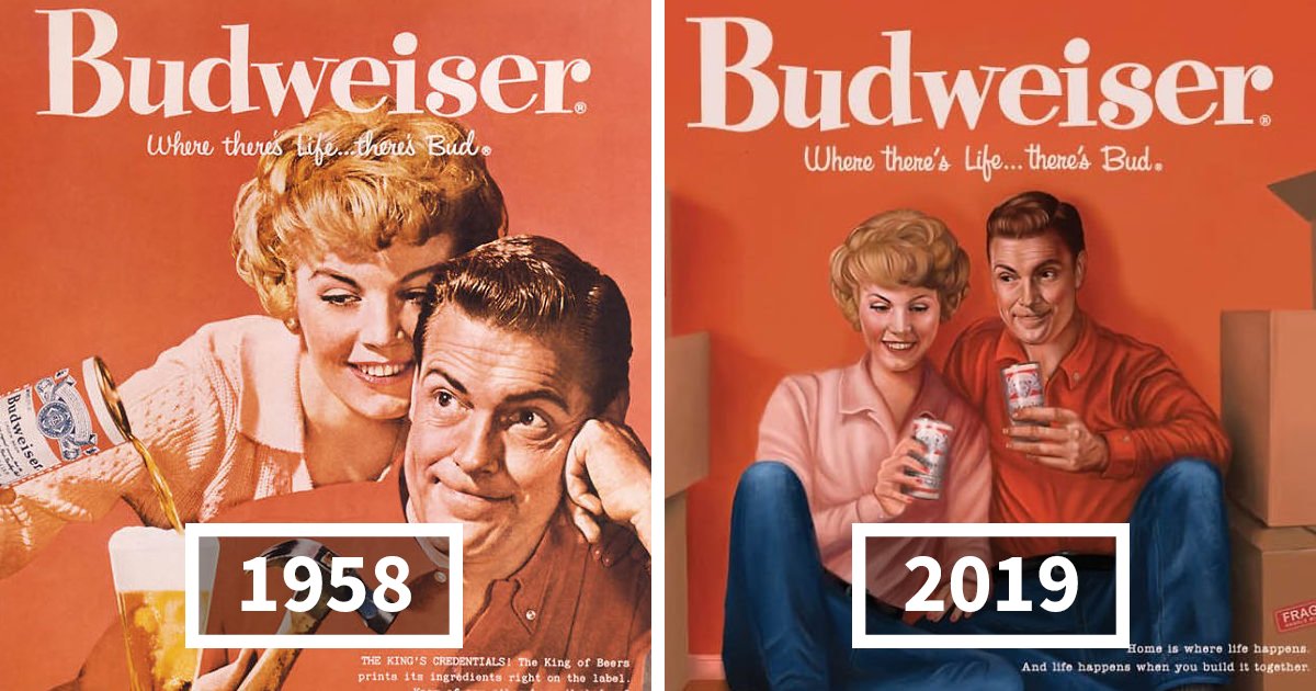 asaaa.png?resize=1200,630 - Budweiser Revised Its Ads From The 50's And 60's To Adapt To Modern Times
