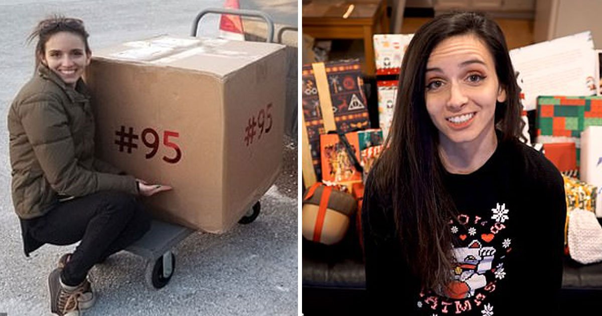 bill gates secret santa for woman.jpg?resize=412,275 - Woman Received Christmas Gifts Weighing More Than 81 Pounds From Her Secret Santa Bill Gates